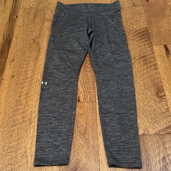 Under Armour Pants - Under Armour Woman’s Grey Compression Leggings Size L